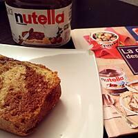 recette MARBRÉ AU NUTELLA