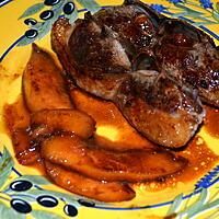 recette COTELETTES DE CANARD AU MELON ET FLOC DE GASCOGNE