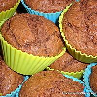 recette MUFFINS CHOCOLAT-BEURRE DE CACAHUETES