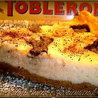 recette Cheezecake vanille truffé au Toblerone