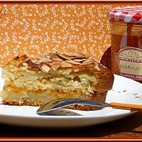 recette Gâteau aux amandes et confiture d'abricots
