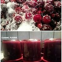 recette Confiture de cerises