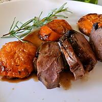 recette MAGRET DE CANARD AUX ABRICOTS ET FLOC DE GASCOGNE