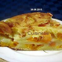 recette Clafoutis aux abricots.