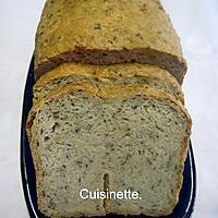 recette Pain aux céréales en machine à pain.