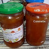 recette Confiture d'abricots.en machine à pain.