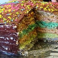 recette Rainbow cake