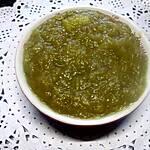 recette Compote de pommes. rhubarbe au micro-ondes.