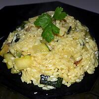 recette RISOTTO AUX COURGETTES