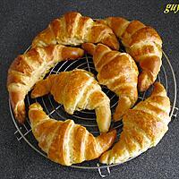 recette croissants