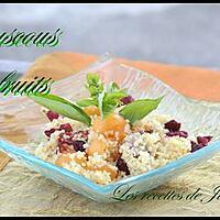 recette couscous aux fruits