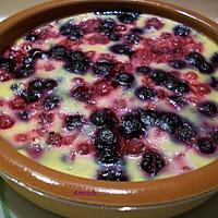 recette flans de fruits rouges