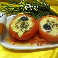 recette Tomates farcies aux œufs.