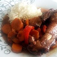 recette Dinde au vin rouge