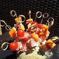 recette Assortiments de brochettes apéritive