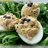 recette Oeufs mimosa