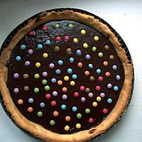 recette TARTE AU CHOCOLAT ET AU SMARTIES