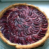 recette TARTE AU PECHE DES VIGNES