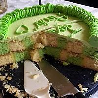 recette gâteau damier