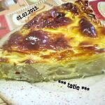 recette Tarte aux poires, mascarpone.