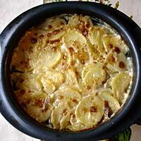 recette GRATIN POMMES DE TERRE/CHAMPIGNONS