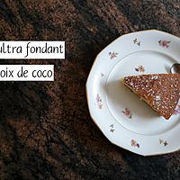 recette Gâteau ultra fondant à la noix de coco