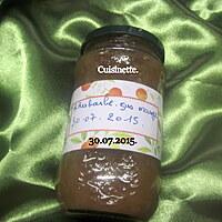 recette Confiture de rhubarbe au jus d'orange.MAP.