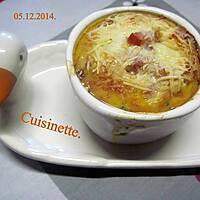 recette Clafoutis à la courge et lardons fumés.