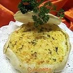 recette Pâtisson blanc au Parmentier.