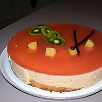 recette ENTREMET BAVAROIS AUX FRUITS EXOTIQUES