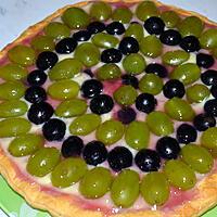 recette TARTE AUX 2 RAISINS