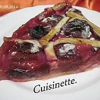 recette Tarte aux quetsches.nature.