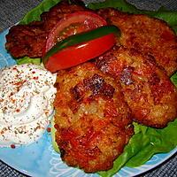 recette Les tomatokeftes (beignets de tomate)