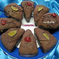 recette Portions de gâteaux chocolat.