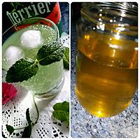 recette Sirop de menthe maison