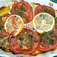 recette Gratin de poisson aux légumes