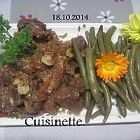 recette Bourguignon en sauce sans alcool.