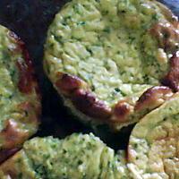 recette Flans de courgettes