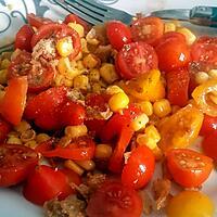 recette Salade de tomate bicolore du Jardin