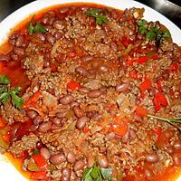 recette Chili con carné