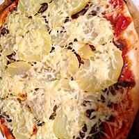 recette pizza bœuf oignon pomme de terre