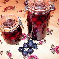 recette Prunes au sirop