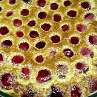 recette Clafoutis pistache cerises.