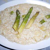 recette RISOTTO AUX ASPERGES FRAICHES