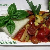 recette Rizoto aux légumes .