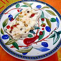 recette NOUGAT GLACE