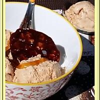 recette Glace au chocolat lacté Caramel