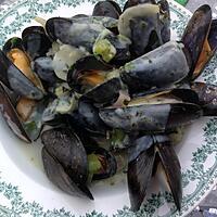 recette Moules à l'estragon