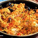 recette Paella au poulet