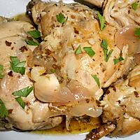 recette POULET AU CITRON ET ORIGAN SAUVAGE